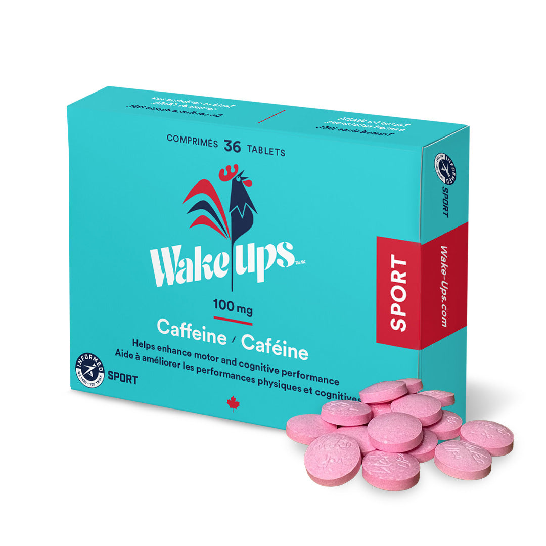 Caféine certifiée sport 100 mg - 216 comprimés