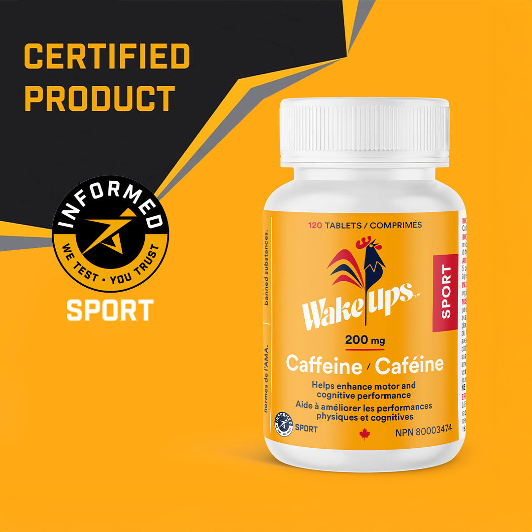 Caféine extra forte certifiée Sport 200 mg - 360 comprimés
